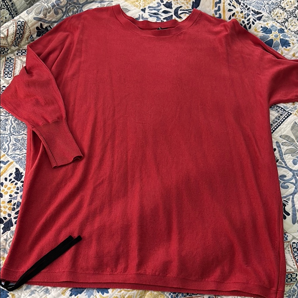 16/18:Simply Be Pink Tunic Sweater